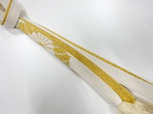 正絹　撚り房　手組帯締め